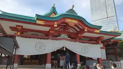 日枝神社の本殿・本堂