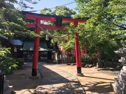 板宿八幡神社の鳥居