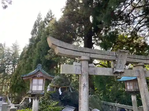 白山比咩神社の鳥居