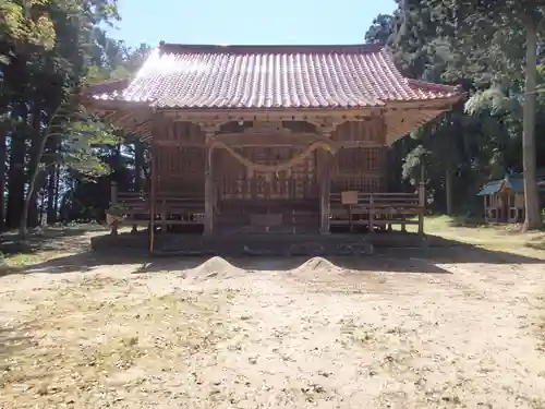 能義神社の本殿