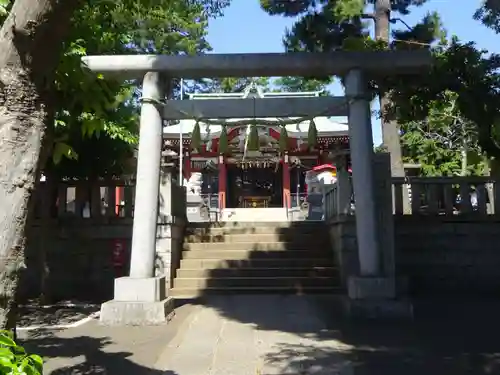 瀬田玉川神社の鳥居