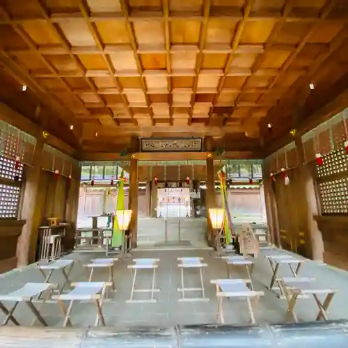 飛鳥坐神社の本殿