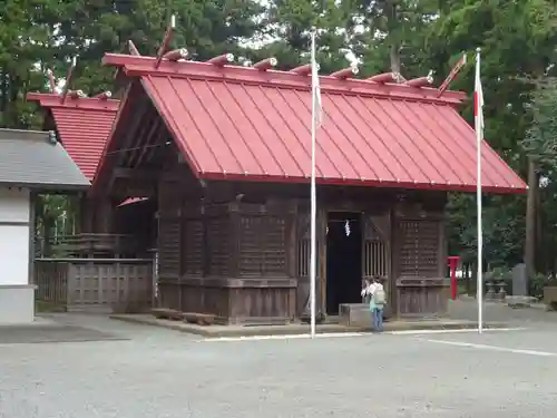 宇都母知神社の本殿・本堂