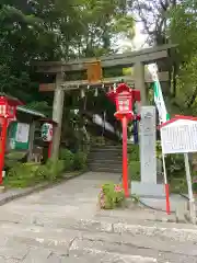 産土神社の鳥居