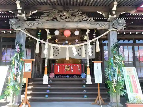 伊達神社の本殿