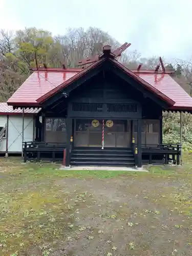 浜益神社の本殿