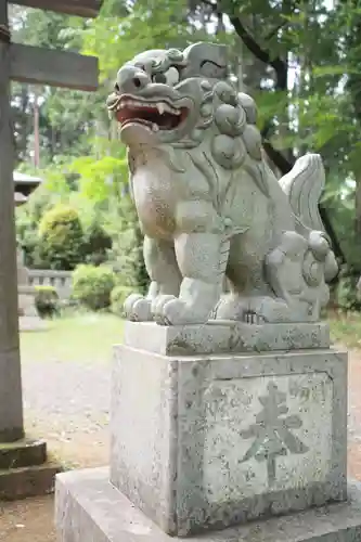 堀口天満天神社の狛犬