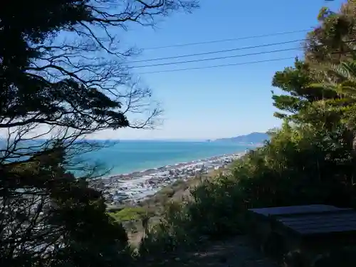 久能山東照宮の景色