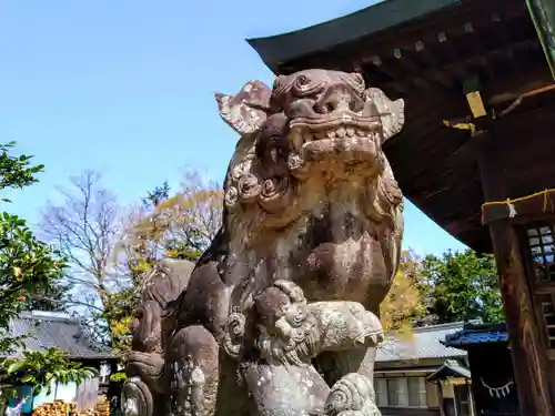 若宮八幡社（力長町）の狛犬