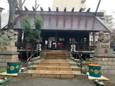 高円寺氷川神社の本殿・本堂
