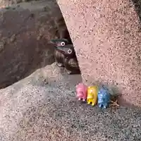 くまくま神社(導きの社 熊野町熊野神社)の狛犬