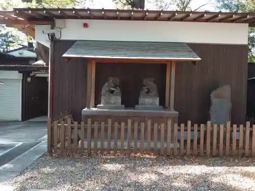 調神社の狛犬