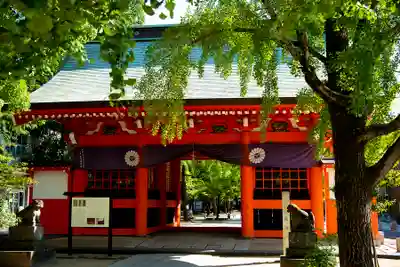 葛飾八幡宮の山門・神門