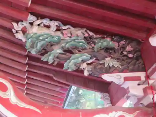 部田神社の芸術