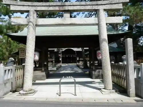 賣布神社の鳥居