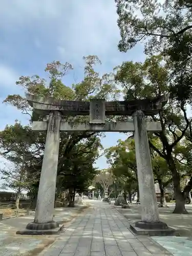 水天宮の鳥居