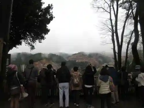 吉水神社の景色