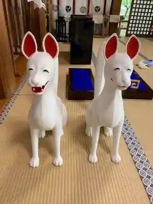 福島稲荷神社の狛犬