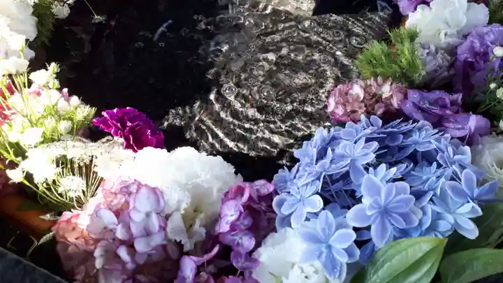 新琴似神社の手水舎