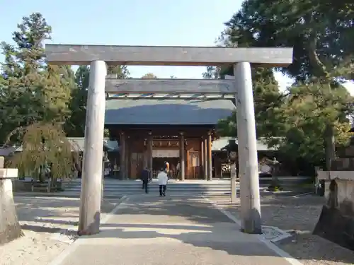 射水神社の鳥居