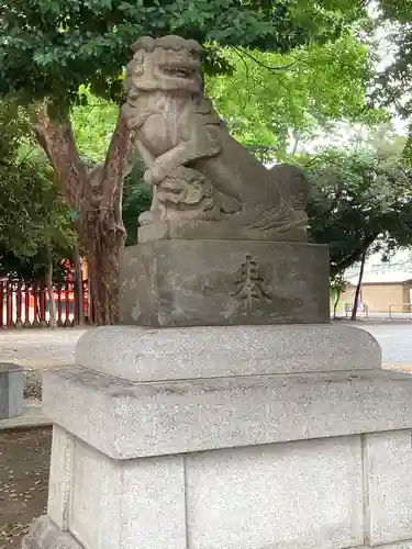 花園神社の狛犬