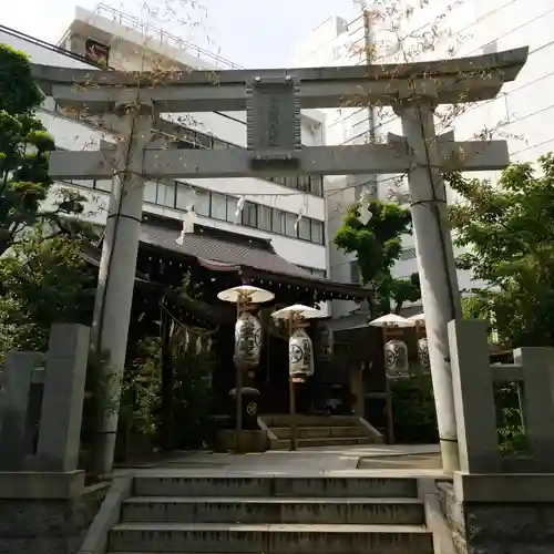 太田姫稲荷神社の鳥居