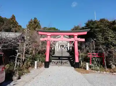 二川伏見稲荷の鳥居