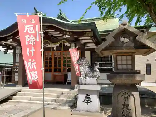 長柄八幡宮の本殿