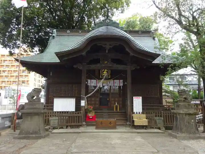 阿邪訶根神社の本殿・本堂
