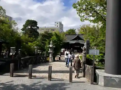 四柱神社の景色