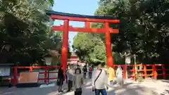 賀茂御祖神社（下鴨神社）の鳥居