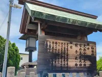 和田神社の歴史