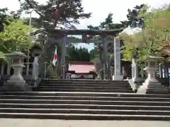 網走神社の鳥居