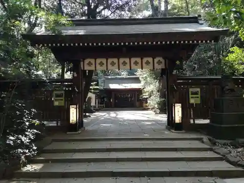 駒木諏訪神社の山門