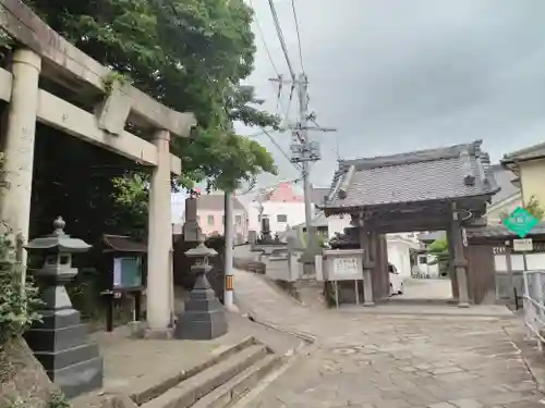 大浦諏訪神社の鳥居