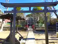山王厳島神社の鳥居