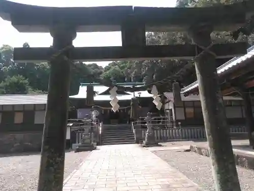 火男火賣神社（下宮）の鳥居