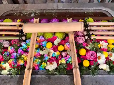 下谷神社の手水舎