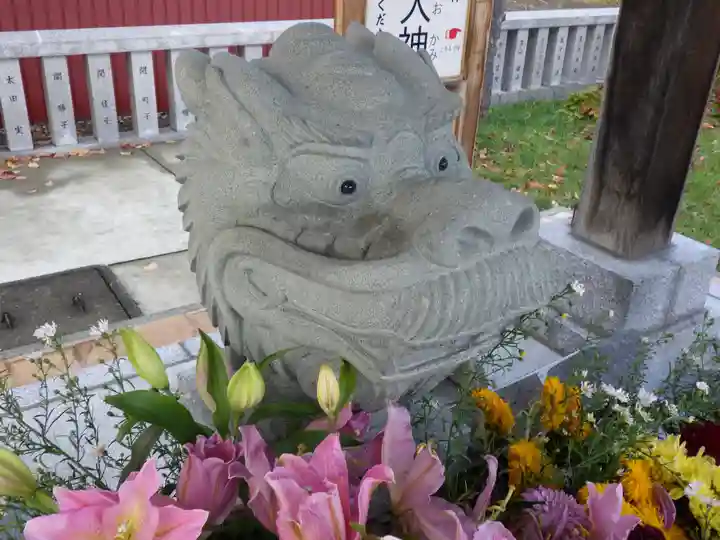 新川皇大神社の手水舎