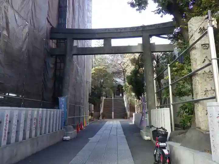 御田八幡神社の鳥居