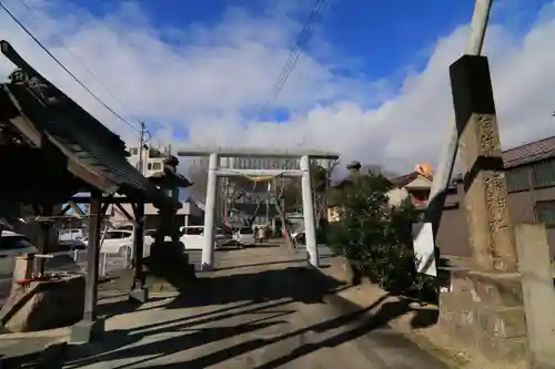 阿邪訶根神社の鳥居