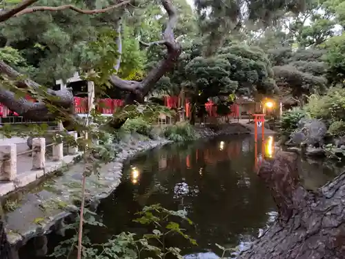 平塚八幡宮の庭園