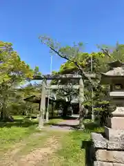 田口招魂社の鳥居