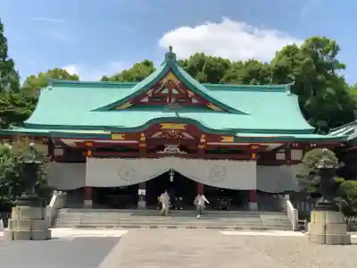 日枝神社の本殿・本堂
