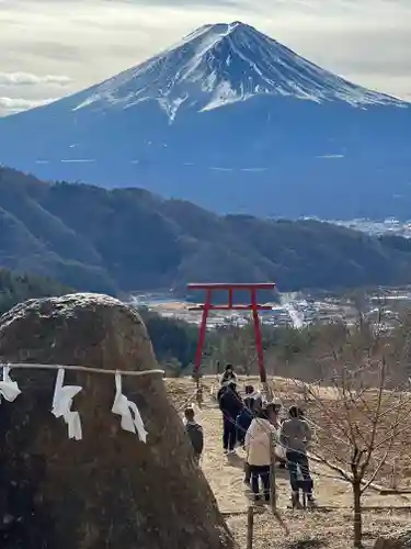 河口浅間神社の景色