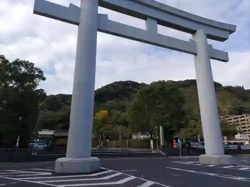 照國神社の鳥居