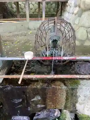 若宮神明社の手水舎