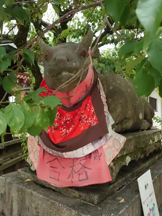 北野天満宮の狛犬