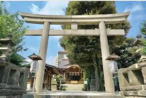 大鳥神社の鳥居