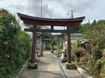 筆崎神社の鳥居